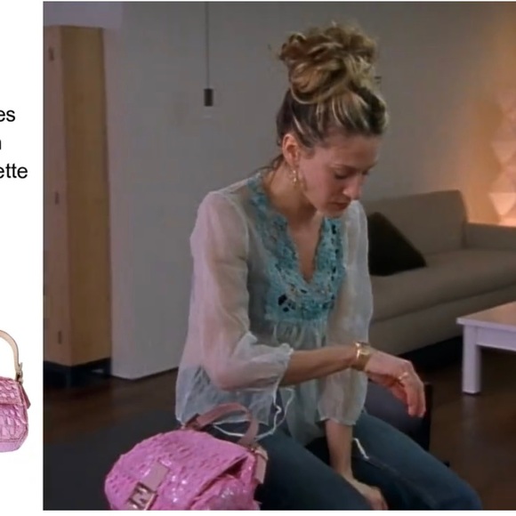 Sod! Vintage FENDI bright yellow sequin baguette - Picture 5 of 7